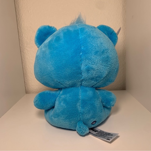 NWT Badtz-Maru Grumpy Care Bears 9 inch Plush Doll Blue Stuffed Animal Sanrio - Picture 5 of 13
